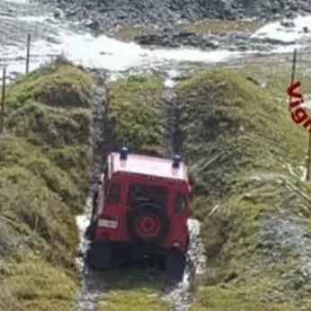 Vigili del fuoco, corso di guida per fuoristrada a Catanzaro