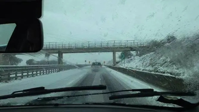 Neve e gelo in Calabria, regione nella morsa del maltempo