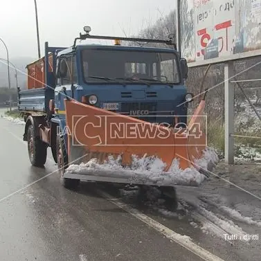 Già passato l'effetto neve, migliora la situazione nel Cosentino