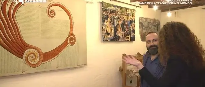 Arazzi di Calabria, le trame della tradizione nei tessuti di San Giovanni in Fiore (VIDEO)
