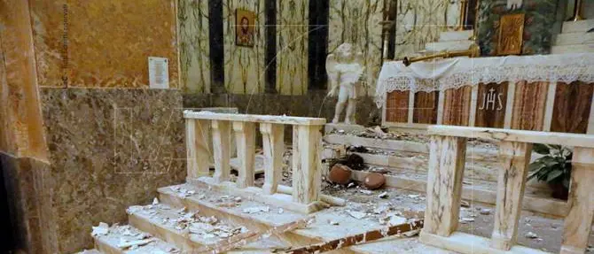 Catanzaro, crolli nella Cattedrale: avviate le indagini statiche