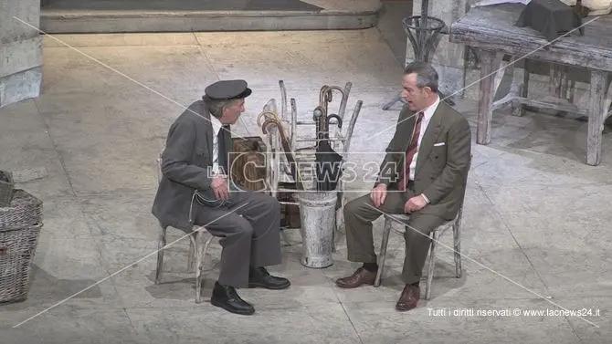 Il grande teatro di Eduardo sul palco dell'Università della Calabria