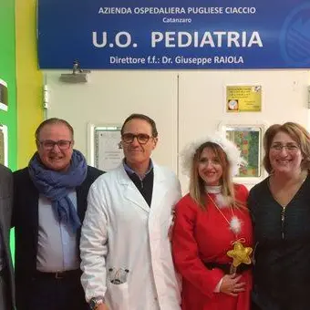 Catanzaro, il “dono” di Aurora al reparto di Pediatria del Pugliese