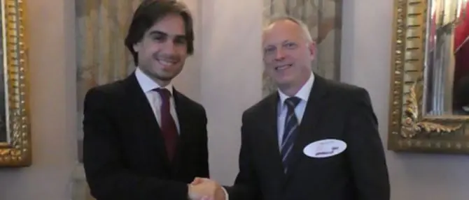 Russia-Calabria in una stretta di mano: Giuseppe Falcomatà accoglie il console