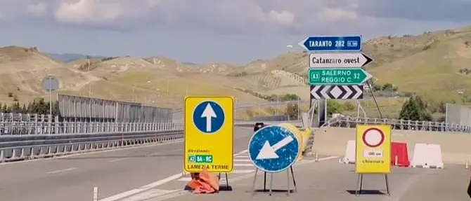 Statale 106, quanto ancora resterà chiuso lo svincolo di Germaneto? (VIDEO)