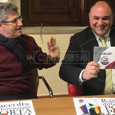 Via alla differenziata a Locri e il sindaco annuncia: «Pronto a ricandidarmi» (VIDEO)