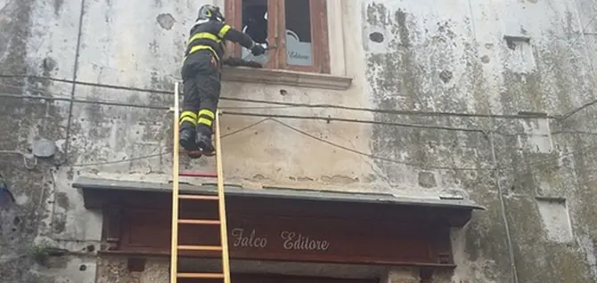 Tentano di entrare nella sede della casa editrice Falco ma il colpo fallisce
