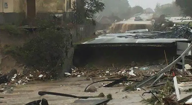 Alluvione: termina l'isolamento per tre comuni della Locride VIDEO