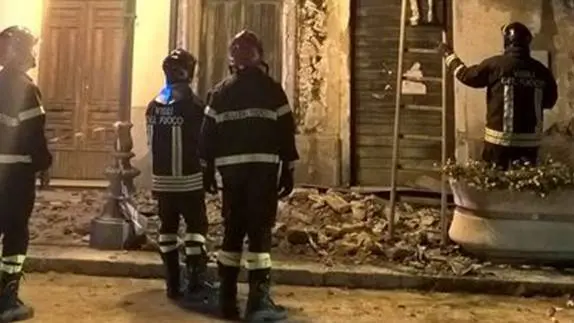 Crollo abitazione a Lamezia Terme , ANSA