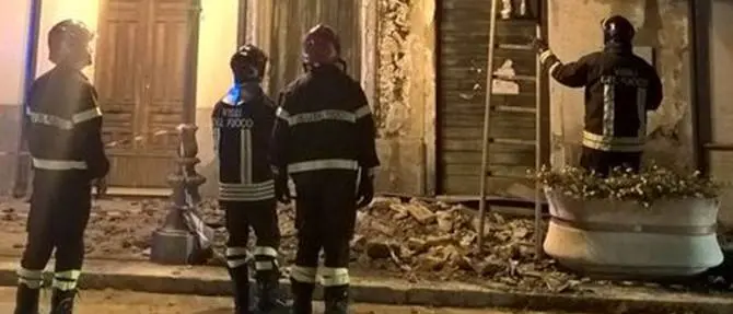 Maltempo, crolla abitazione a Brancaleone