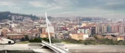 Cosenza, in costruzione ponte di Calatrava