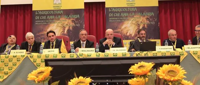 Il presidente Oliverio alla giornata calabrese dell'Agricoltura di Coldiretti