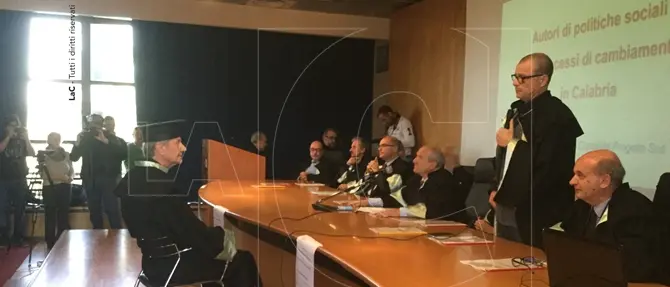 Laurea Honoris causa a don Giacomo Panizza FOTO