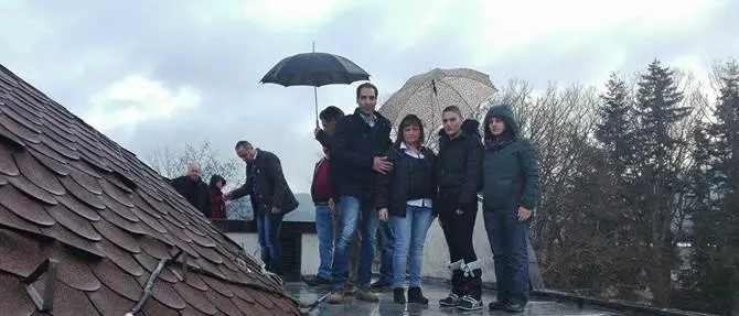 Parco delle Serre, tirocinanti sul tetto