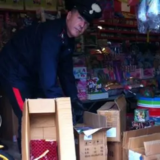 Reggio, sequestrati due chili di materiale pirotecnico di genere proibito