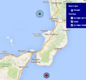 Terremoto in Calabria