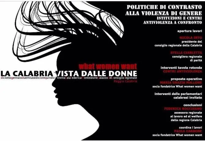 'La Calabria vista dalle donne', il convegno sul contrasto alla violenza di genere