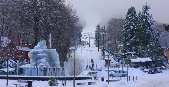 Neve in Calabria: a Gambarie si scia, a Camigliatello no