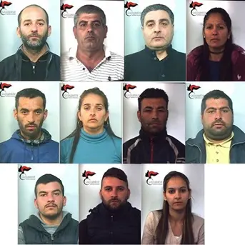 Associazione a delinquere, traffico di droga e furto: 11 arresti nel reggino