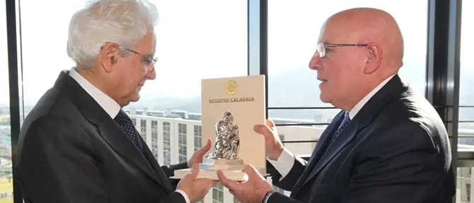 A Mattarella il Pitagora d’Argento di Michele Affidato