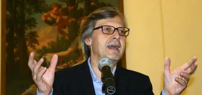 Sgarbi a Cosenza alla ricerca di Alarico -VIDEO