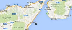 Scossa di terremoto nello stretto
