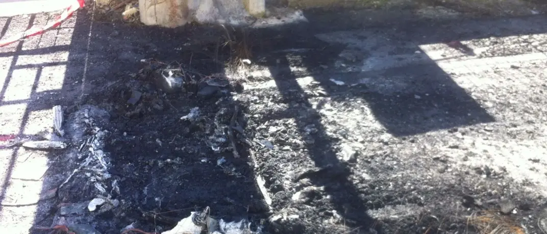 Incendiata auto dell'assessore Roccisano INTERVISTA