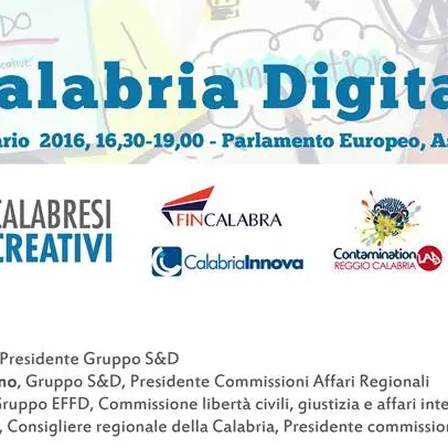 Le eccellenze digitali calabresi al centro di un seminario al Parlamento Europeo di Bruxelles