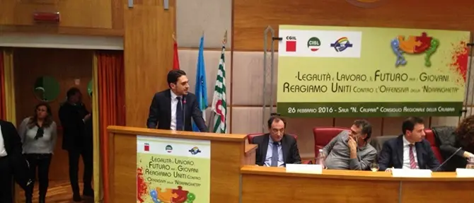 Legalità e lavoro, Irto: 'Temi indissolubili'