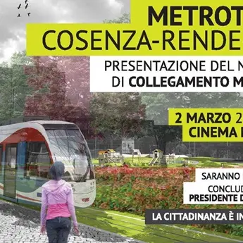 Metroleggera Cosenza: la presentazione del progetto INTERVISTE-FOTO-DETTAGLI