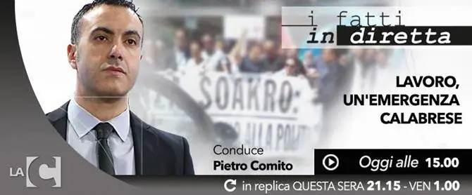 I fatti in diretta - 'Lavoro, un'emergenza calabrese' - VIDEO