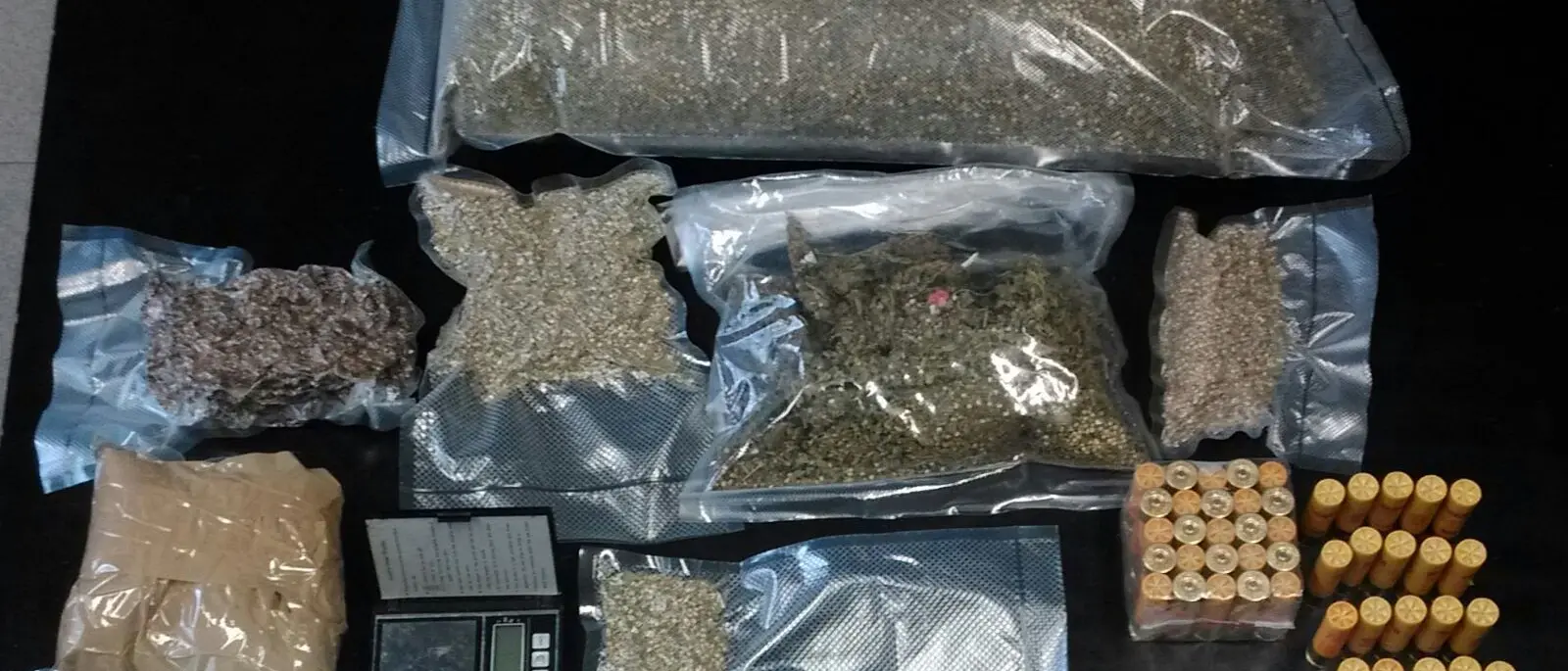 Reggio: droga e munizioni, un arresto