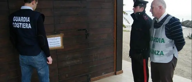 Reggio, sequestrata struttura balneare senza autorizzazioni