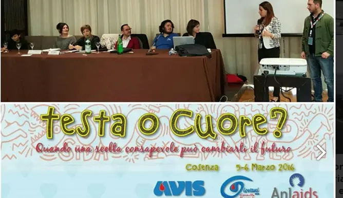 Il Forum Giovani di Avis Nazionale a Cosenza