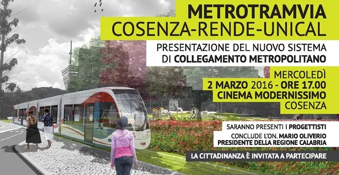 Metro-Tramvia, a Rende polemiche in consiglio comunale