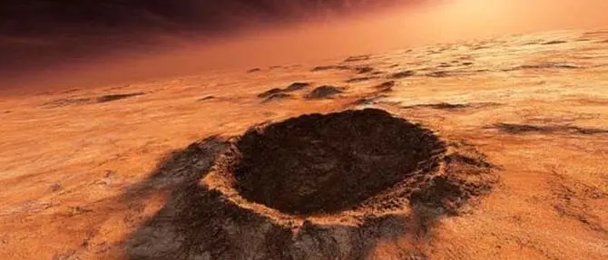 Un cratere su Marte porta il nome di Crotone