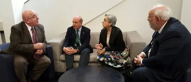 Il Presidente Oliverio ha incontrato il Console Generale degli Stati Uniti per il Sud Italia Barrosse