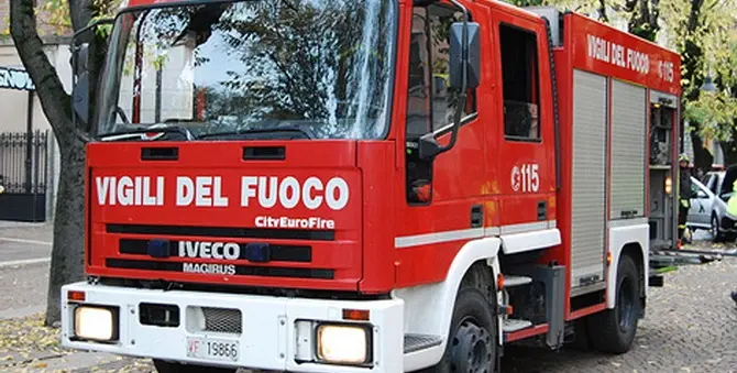 Incendio distrugge gli archivi degli uffici comunali di San Pietro di Caridà