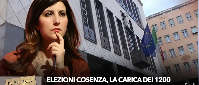Pubblica Piazza – ‘Elezioni Cosenza, la carica dei 1200’