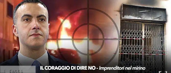 I fatti in diretta - 'Il coraggio di dire no, imprenditori nel mirino'