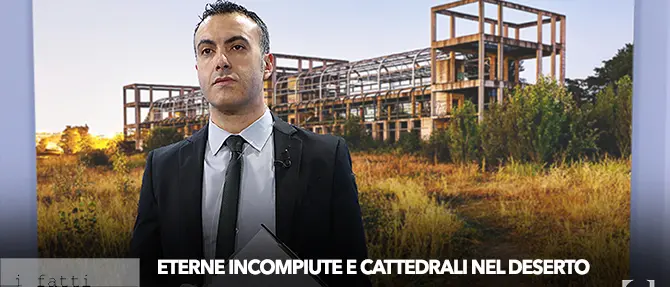 I fatti in diretta - 'Eterne incompiute e cattedrali nel deserto'