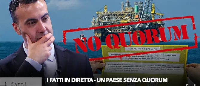 ‘I fatti in diretta’ – Un paese senza quorum