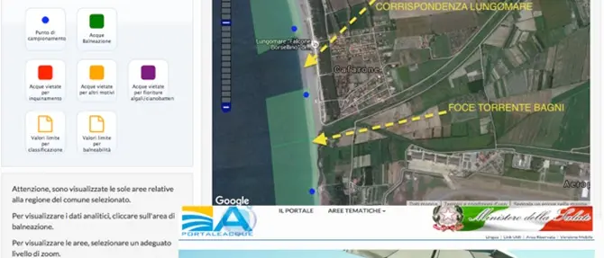 Costa lametina: le anticipazioni sullo stato di salute dei mari