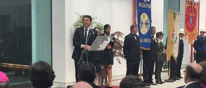 Il premier Renzi a Reggio Calabria