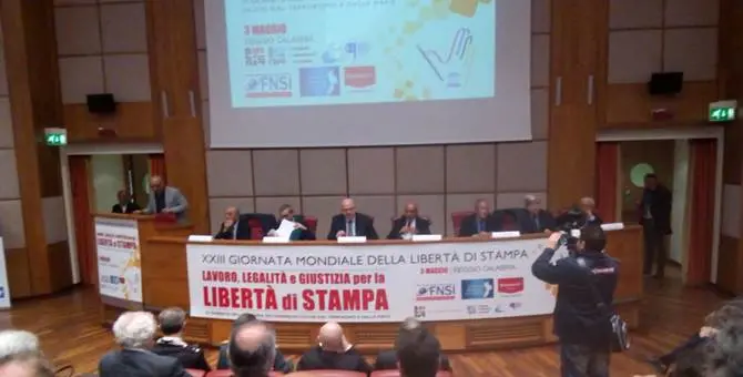 A Reggio la XXIII Giornata mondiale della libertà di stampa