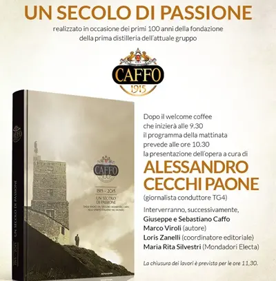 Caffo, Cecchi Paone presenta la monografia dell’antica distilleria