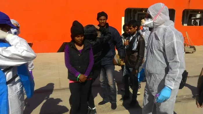 Giunta a Reggio Calabria nave Siem con 950 migranti