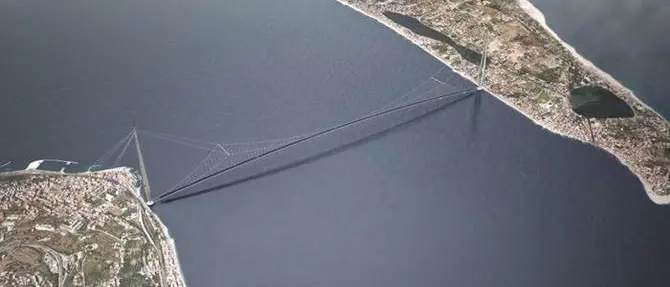 Lo stretto attraversato dalla metro leggera