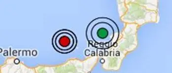 Scossa magnitudo 2.6 a largo delle coste calabresi