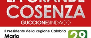Mario Oliverio a Cosenza per sostenere Guccione